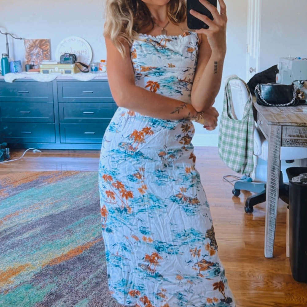 free people midi dress